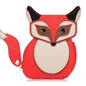 kate spade fox coin purse